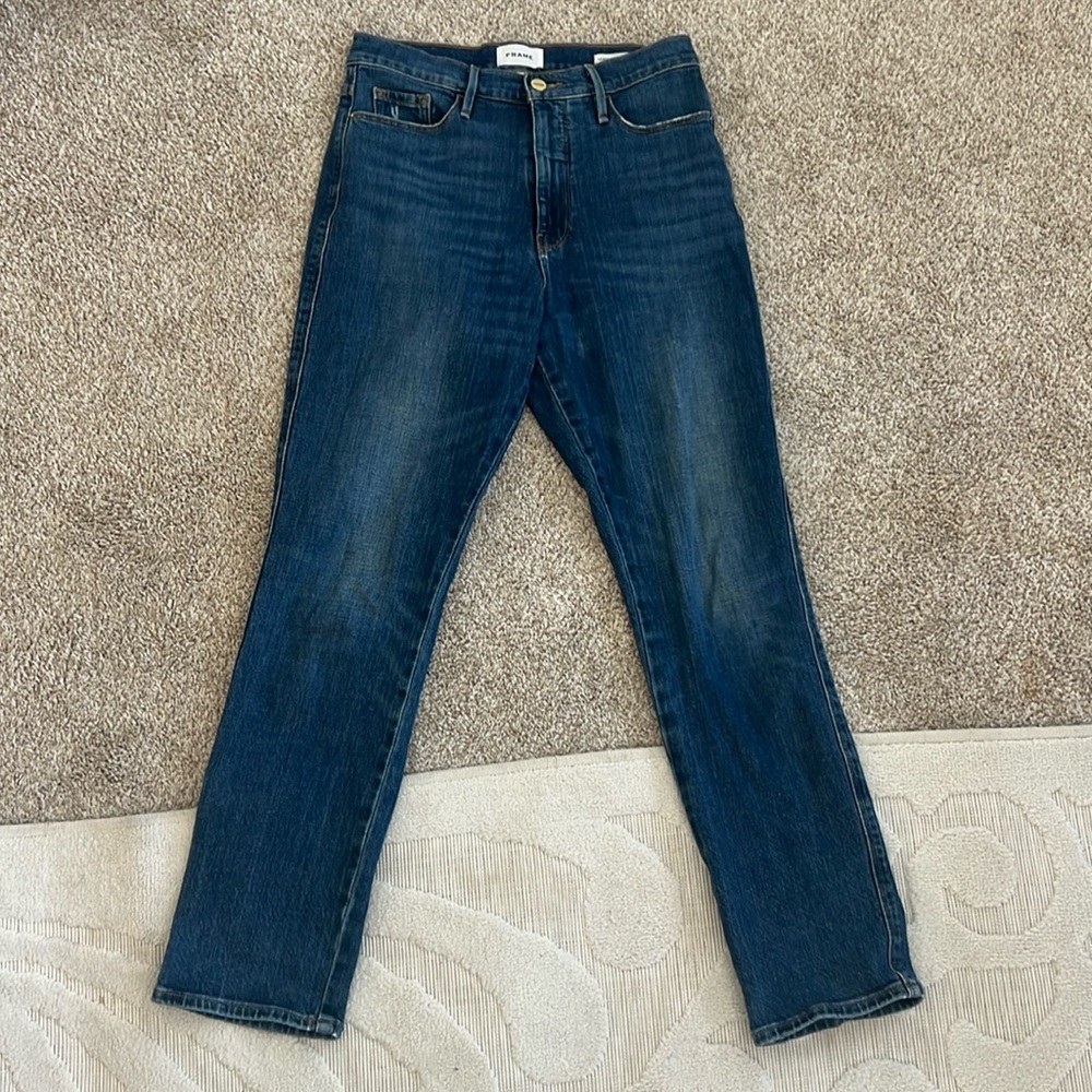 FRAME Blue Denim Jeans